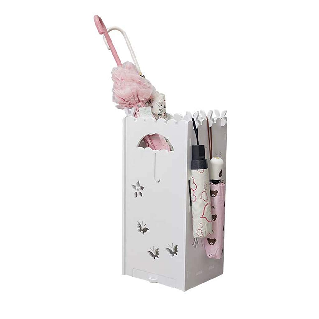 Porte-parapluie en bois pour porche accueillant et hall hôtel chaleureux