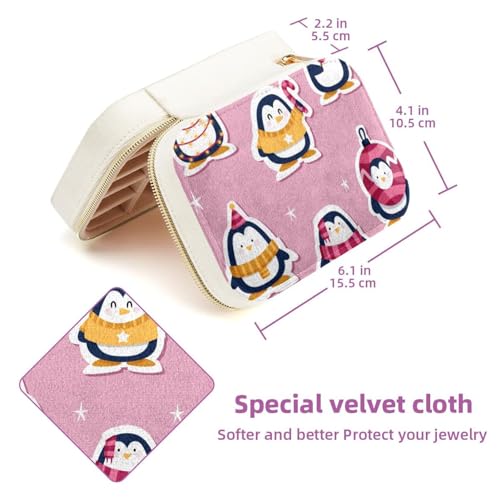 Boîte de rangement portable pour colliers évitant les nœuds - 6