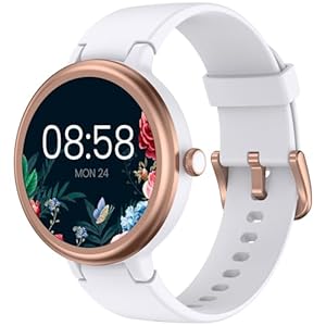 Stiive Smart Watch for Women, Fitness Tracker with Blood Oxygen and Heart Rate Monitor, Step Counter, IP68 Waterproof Pedometer, 41mm Fintness Watch and Smartwatch Compatible with Android iOS