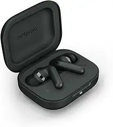 Fone de ouvido Sem Fio Bluetooth Motorola Moto buds+ Sound by Bose Cancelamento de Ruído Ativo - Black