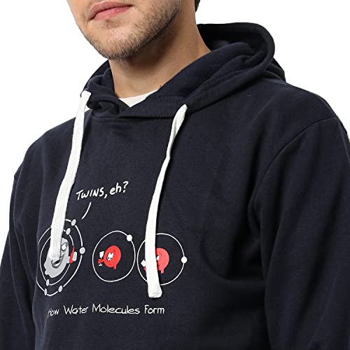 Image of CAHOOT Men's Printed Sweatshirt Regular Fit for Casual Wear | Full Sleeve | Cotton | Stylish Sweatshirt Crafted with Comfort Fit and High Performance for Everyday We