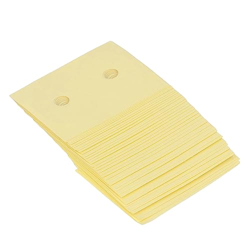 Image of YWBL-WH Lens Edging Blocking Sticker, 500 Pieces, Double Sided Adhesive Tape, PET Film, 28x39mm, Transparent, for Eyeglasses Polishing