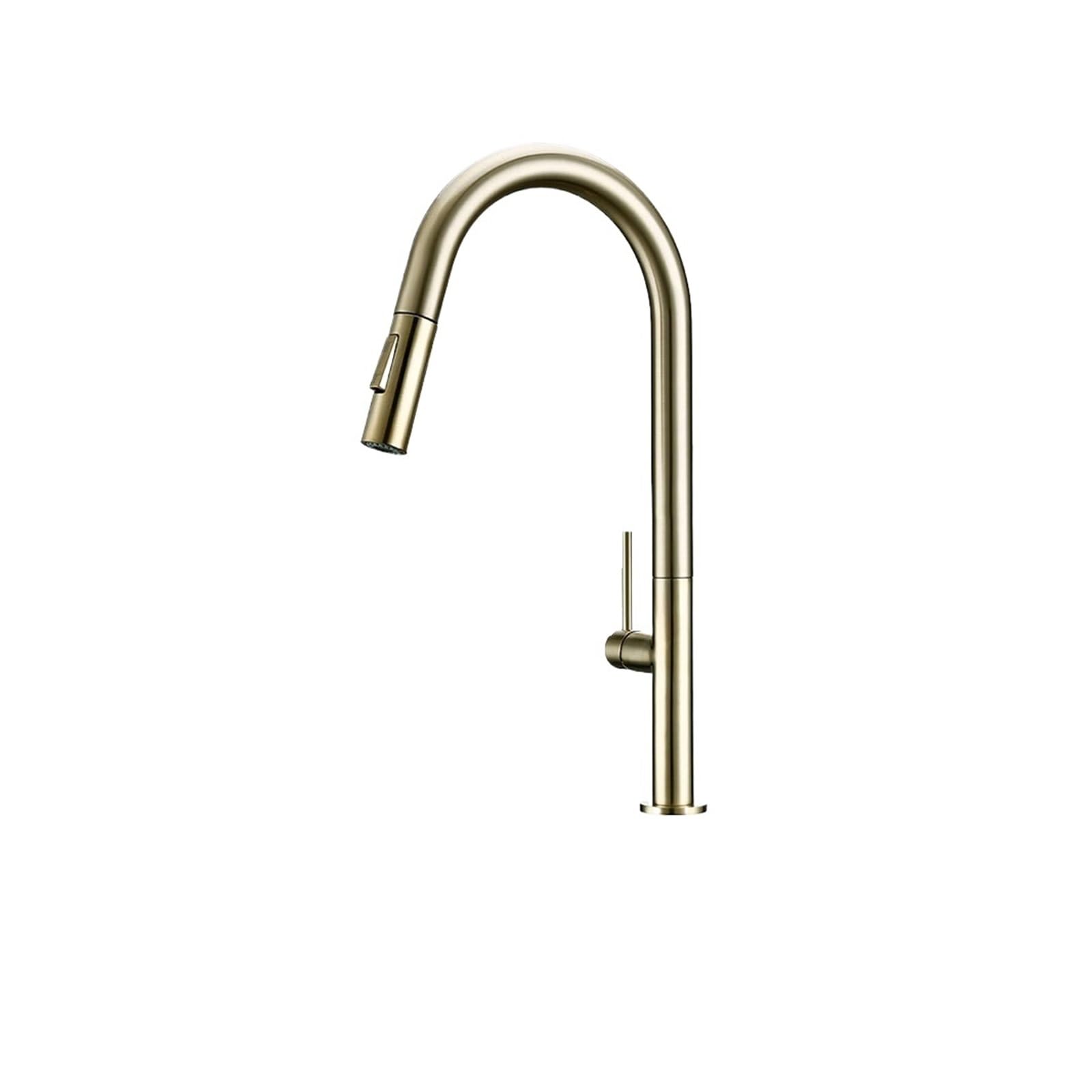 Robinet de cuisine avec bec extractible pour nettoyer facilement les grands éviers