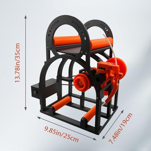 Rebobinador eléctrico de filamento para impresión 3D, máquina automática de rebobinado bobinas, bobinador Universal de Hilo para Soldadura Alambre, Carrete para Suministros