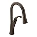 Moen 9124C Notch One-Handle Pulldown Kitchen Faucet Featuring Power Boost and Reflex, Chrome