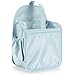 Produktbild HyFanStr Nylon Rucksack Organizer für Fjallraven, Bag in Bag Handtaschen Organizer für A4-Papier(Cyan-Blau,L)