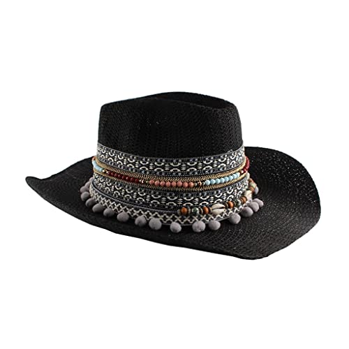 Chapeau de cowboy de voyage pour femme : l'accessoire idéal pour la plage et le soleil - 4