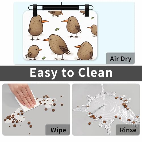 Tapis de sol pour chien absorbant contre les éclaboussures d'eau