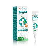 Puressentiel SOS Lip Repairing Gel - Healing Lip Product with Natural Hue - Formulated with Essential Oils and Shea Butter for Hydration - Made with Naturally Derived Ingredients - 0.16 oz
