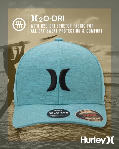 Image of Hurley Men's Caps - One & Only Flexfit Baseball Cap - Fitted Hats for Men (S-XL)