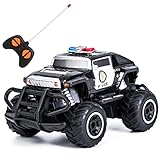 🚓【Mini Size Can Be Perfectly Controlled】🚓 Die Mini-Größe macht es einfacher für Jungen und Mädchen zu kontrollieren, perfekt zu halten und sehr handlich für ihre kleinen Hände. Jungen und Mädchen mögen ferngesteuerte Autos sehr, nur ein paar Versuche unseres Mini-Fernsteuerungsautos, sie werden sich schnell an RC-Spielzeugautos gewöhnen und sich in unser Polizei-RC-Spielzeug verlieben!