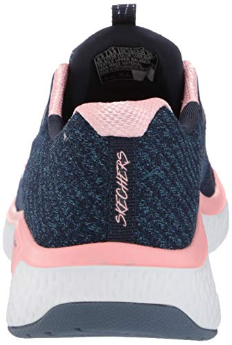 Skechers Solar Fuse - Brisk Escape, Tênis Esportivos, Feminino, Azul Escuro/ Rosa, 39