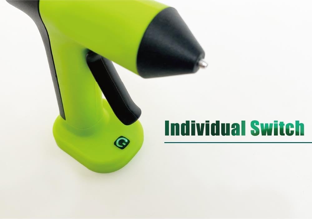 GK-366U Cordless Hot Melt Glue Gun USB Rechargeable High Temperature Hot Glue Gun Repair Tool DIY Hot Glue Gun