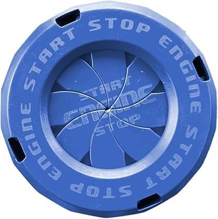 Rotary Push Start Button Cover Transformers Car Accessories Engine Start Stop Button Cover Decepticon Car Stickers Interior Decor Motorcycle Ignition Key Switch Cover