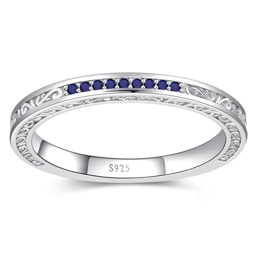 Image of Vintage Celtic Knot Women's Engagement Ring Sets 925 Sterling Silver /14K Gold Plated Stackable Wedding Bands Rings AAAAA Cubic Zirconia Women Bridal Sets Wedding Ring Band Width 1.8mm Size 5-9