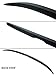 Primer Matted Black Finish Sport Style Flush Fit Trunk Lid Spoiler Wing Compatible with 2013-2017 Honda Accord 4 Door Sedan