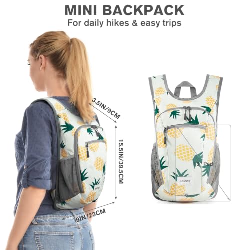 Image of G4Free 10L /15L Hiking Backpack Lightweight Packable Hiking Daypack Small Travel Outdoor Foldable Shoulder Bag