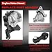 Vinomkii 3PCS Engine Motor & Trans Mount Compatible with 2012 2013 Honda Civic Replace with A65087 A65048 A65021 Engine Motor & Transmission Mount 50890TR0A81 50850TR6A81 50820TR0A81