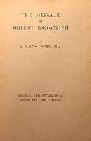 The Message of Robert Browning B000X9M8DA Book Cover