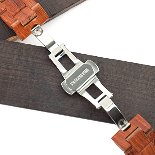 EdwardKwok Wooden Watch Band Red Sandalwood 42–49mm — view 8