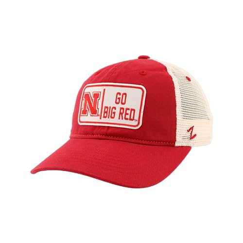 Nebraska Cornhuskers NCAA Officially Licensed Hat University Patch Defer Team Color Stone