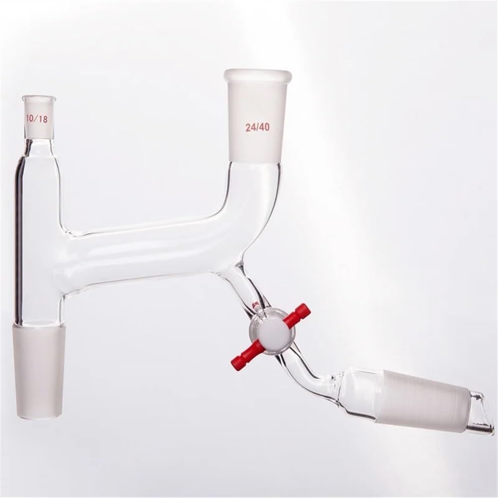 Attrezzature e forniture di laboratorio Giunto con ramo inferiore in vetro borosilicato AK37