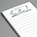 Bon Appetit Pig Refrigerator Notepads Grocery List - SET of TWO PADS