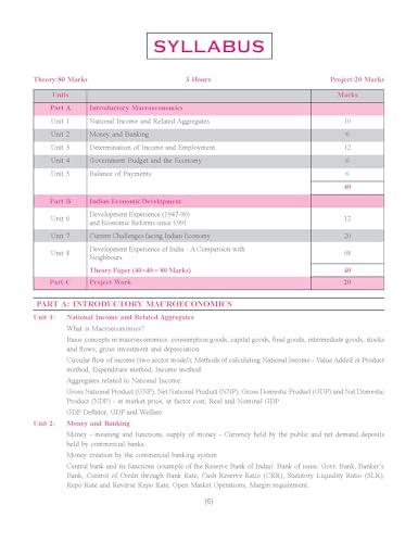 Image of Together with CBSE Class 12 Economics Previous 10 Year's Solved Question Papers 2014 - 2025 for 2026 Exam (Chapterwise & Topicwise)
