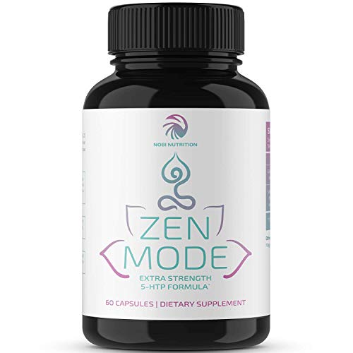 Nobi Nutrition 5-HTP Supplement 200mg - Mood & Serotonin Booster, Anxiety Relief, Wellness