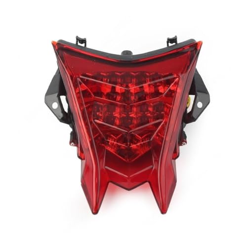 Feu arrière moto LED clignotants intégrés argent résout visibilité S1000RR S1000R