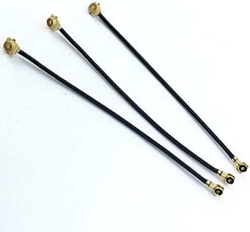 Miniatura 2 de HUYUN Antena IPEX 4 a IPEX 1 de 3 piezas para BCM94360CSAX  BCM94360CS2  BCM94360CS2AX  BCM94352Z