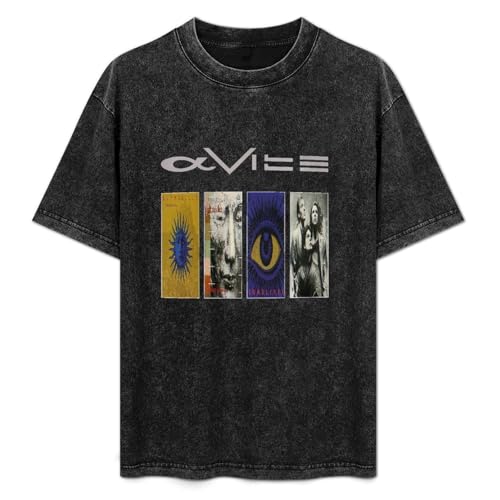 Photo de T-Shirt Fashion Short Sleeve Alphaville First Harvest 1984 92 Round Neck, Short Sleeve Cotton T-Shirt Black L
