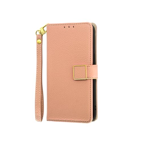 対応機種 for Motorola Moto G Play 2025 / G Power 2025 フリップキックスタンドマグネットクロージャーカードスロットウォレットケース Pink