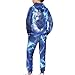 doginthehole Boys 2 Pieces Sweatsuits Pullover Cool Tiger Lightning Hoodie and Sweatpants Boys Fashion Tracksuit Set Fall Outfits Winter Clothes 7-8 Years