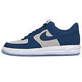 Oben Leder Premium Lunar Force 1 14 Trainer MÃ¤nner 654256-Turnschuhe (uk 8,5 uns 9,5 Eu 43, Blue Force Blue Force WeiÃ
