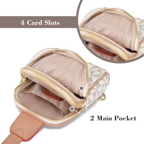 Image of INICAT Lightweight Small Crossbody Sling Bag for Women | Mini Travel Purse,Multi-pocket with Card Slots,Durable Vegan Leather,Everyday Carry