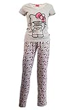 Modell: Hello Kitty Damen Pyjama Schlafanzug Nachtwäsche 271249 Hello Kitty M 40-42