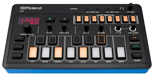 Image of Roland AIRA Compact J-6 Chord Synthesizer Sound Module Bundle with Audio Cable and Austin Bazaar Polishing Cloth