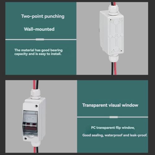 Interrupteur de déconnexion solaire pour sécuriser la maison autonome 400V - 4