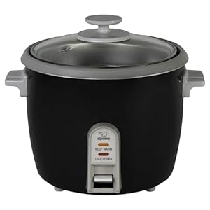 Zojirushi White Rice Cooker/Steamer (3, 6, and 10 Cups) Black 6 Cup
