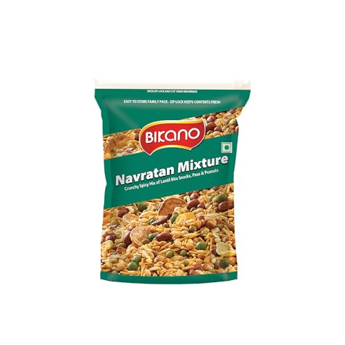 Image of Bikano Navratan Mixture | Spicy and Crunchy | Navratan namkeen | All time favourite Indian Namkeen | 400g Pack