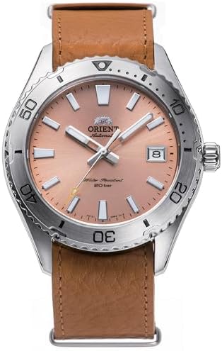 ORIENT Japanese Automatic/Hind-Winding 40mm Diver Style Watch with Sapphire Crystal
