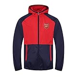 arsenal jacket puma Kanonenstickerei, gewebtes Vereinswappen und Taschen auf der Vorderseite