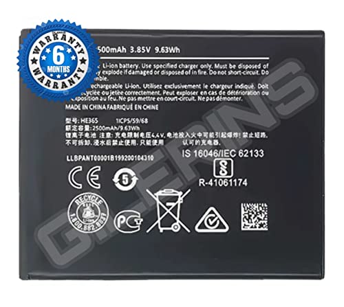 Image of Original HE365 Battery for Nokia 1 Plus / 1.1 Plus Battery with 6 Month Warranty*****(B2256)