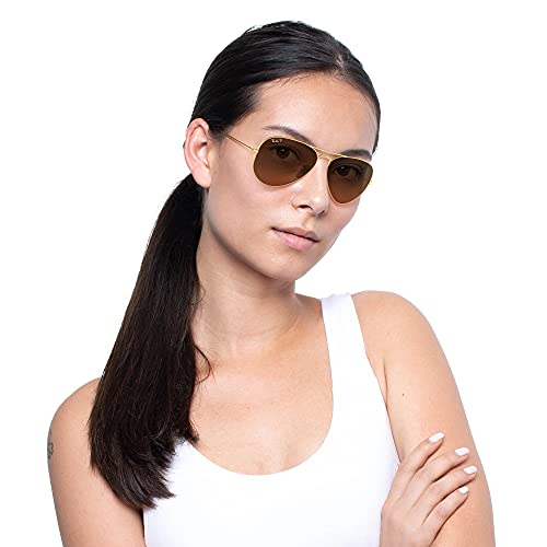 Image of Ray-Ban RB3025 Classic Polarized Aviator Sunglasses