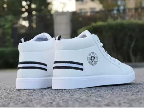 Image of High Tops Sneakers for Men (White)