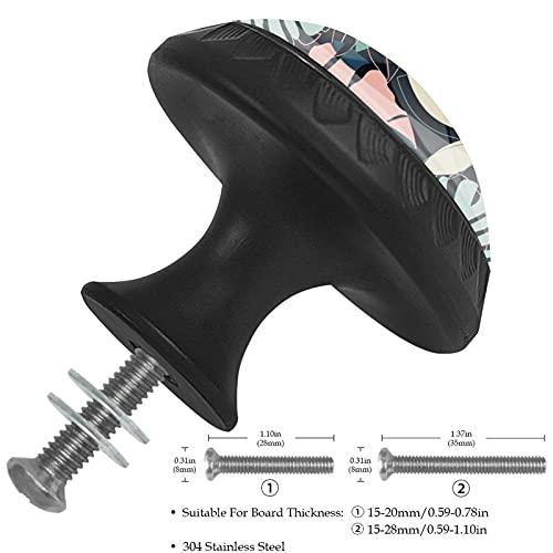 Boutons de tiroir ronds pour relooker une commode ancienne 35mm - 4