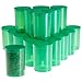 Juvale Empty Pill Container with Pop Top Cap - 20 Pack, 30 Dram, Green - Plastic Vials with Caps for Travel Medicine Containers & Home Use