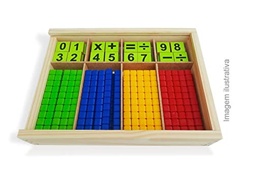 Brinquedo de Matemática Aprendendo As Operações Carimbras