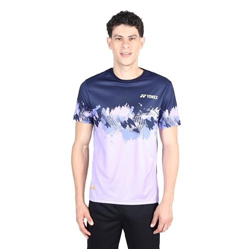 Image of YONEX Essentia Junior T-Shirt - Sustainable Performance | TruDry Moisture-Wicking | Cool, Dry and Comfortable | Round Neck | Light Weight | Eco-Friendly T-Shirt Recycled Plastic Bottles